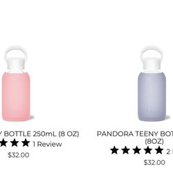BKR  (gently Used Great Condition) TEENY BOTTLE 250ML (8OZ) $15 For ONE or $60 For All 5