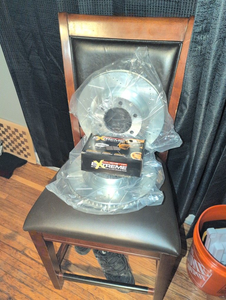 Cross Drill Rotors And Ceramic Brakes