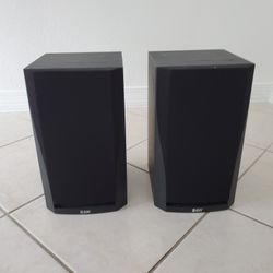 2 BOOKSHELF SPEAKERS B&W A. 2 Bocinas Para Amplificar