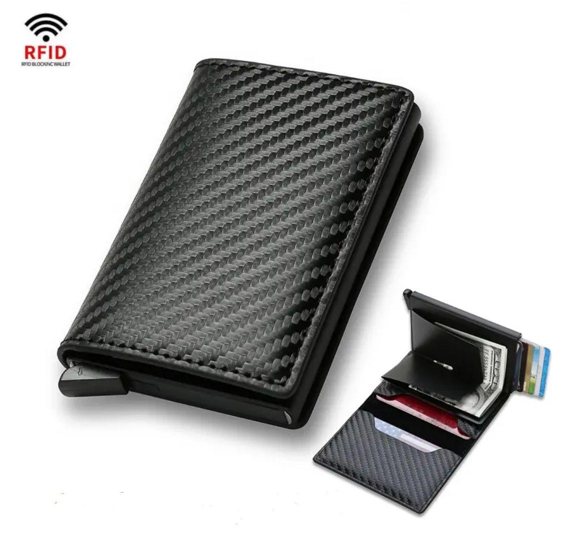 NEW Carbon Fiber Small Wallet/Card Holder For Sale