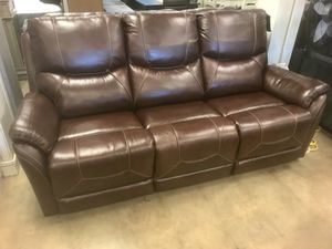 Photo New Power Reclining Leather Sofa 🔥🔥