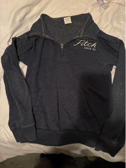 abercrombie quarter zip sweater