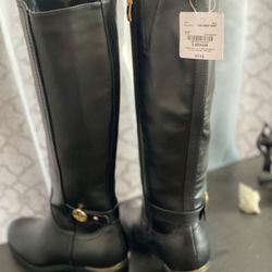 Liz Claiborne Black Boots Size 8 Medium 