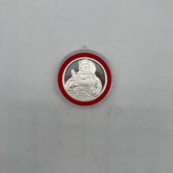 2013 1 OZ Santa’s List Silver Round