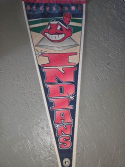 Cleveland Indians Vintage Pennant