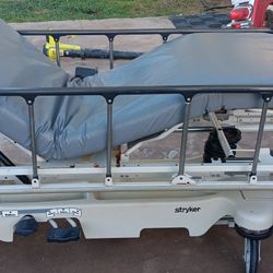 Stryker Hydraulic Hospital Bed 
