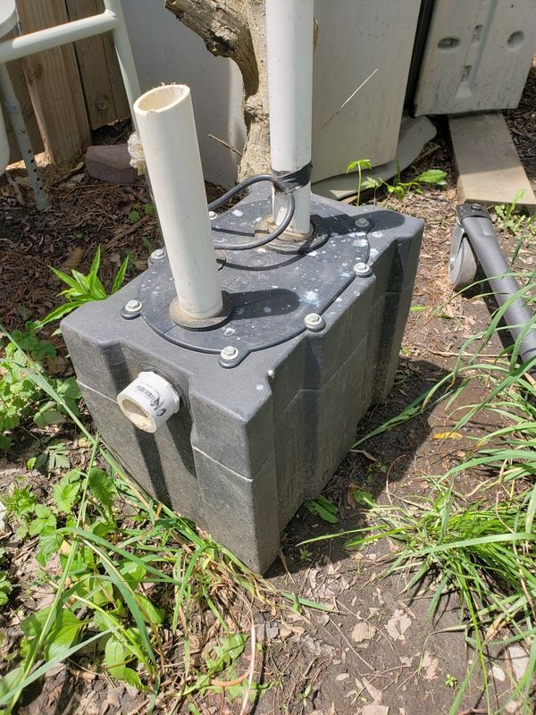 Above the ground ejector pump for (Laundry/Sewer) for Sale in Lombard