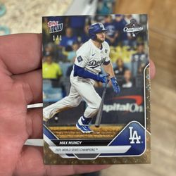 Dodgers Max Muncy 1/1