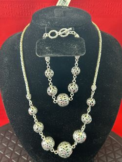 Bali Legacy Sterling Silver Jewelry Set
