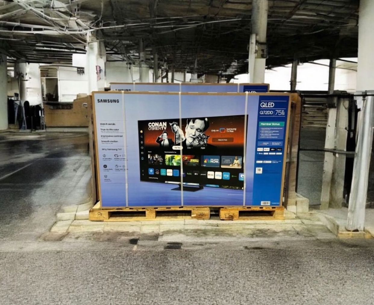 75 Samsung QLED Q70D 4K Smart Tv 120 Hertz