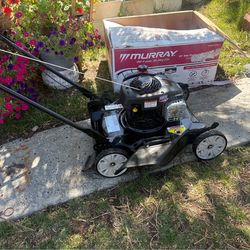 20 in. 125 cc Briggs & Stratton Walk Behind Gas Push Lawn Mower with 4 Wheel Height Adjustment and Prime 'N Pull Start