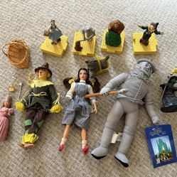 Vintage Wizard Of Oz Toy Doll Lot 