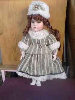 Catherine collection porcelain Doll