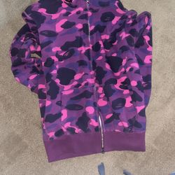 Purple Camo Bape