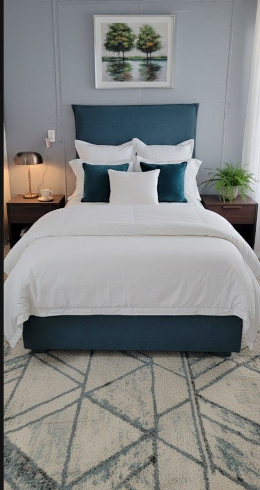 Twin Bed With 4 Drawers Solid Wood