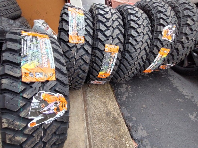 LT265/70R17 Set 4 New Mud Tires No Wheels 10ply 