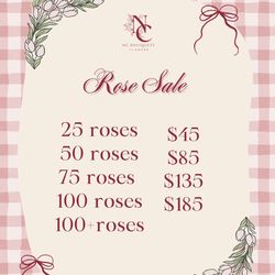 Rose sale 🌸 Ramos, Floral Arrangements, Roses, Birthday Bouquets