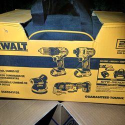 Dewalt 20 Volt 4 Tool Combo Pack XR