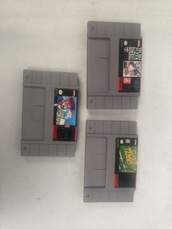 Assorted Nintendo SNES Games