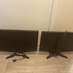 2 X Acer 21.5” monitors