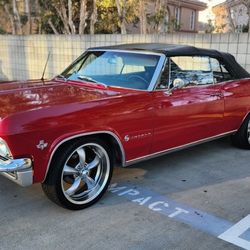 1965 Chevy Impala Convertable, 327 Motor 4 Speed Manual ,disc Breaks,stereo,headers 40k OBO