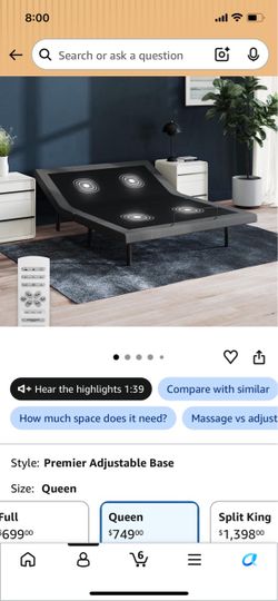 Nectar Adjustable Base