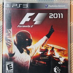 F1 2011 (PlayStation 3 PS3) Complete CIB Tested/Works! Fast Shipping