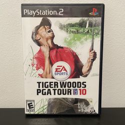 Tiger Woods PGA Tour 10 Sony PS2 Like New CIB w/ Manual PlayStation 2 Golf Game