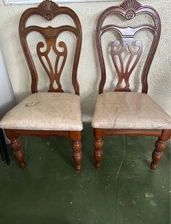 Set of Wooden Chairs