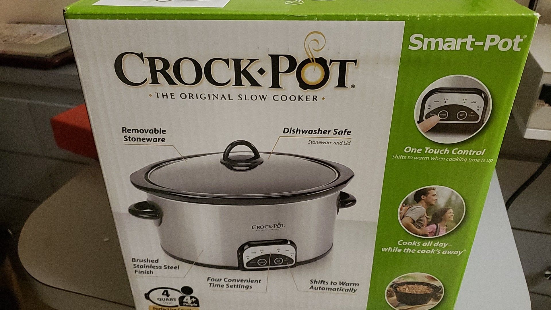 ‏crack pot slow cooker