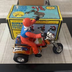 Motorcycle Tin Toy