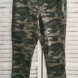 Camouflage Jeans, Size 4