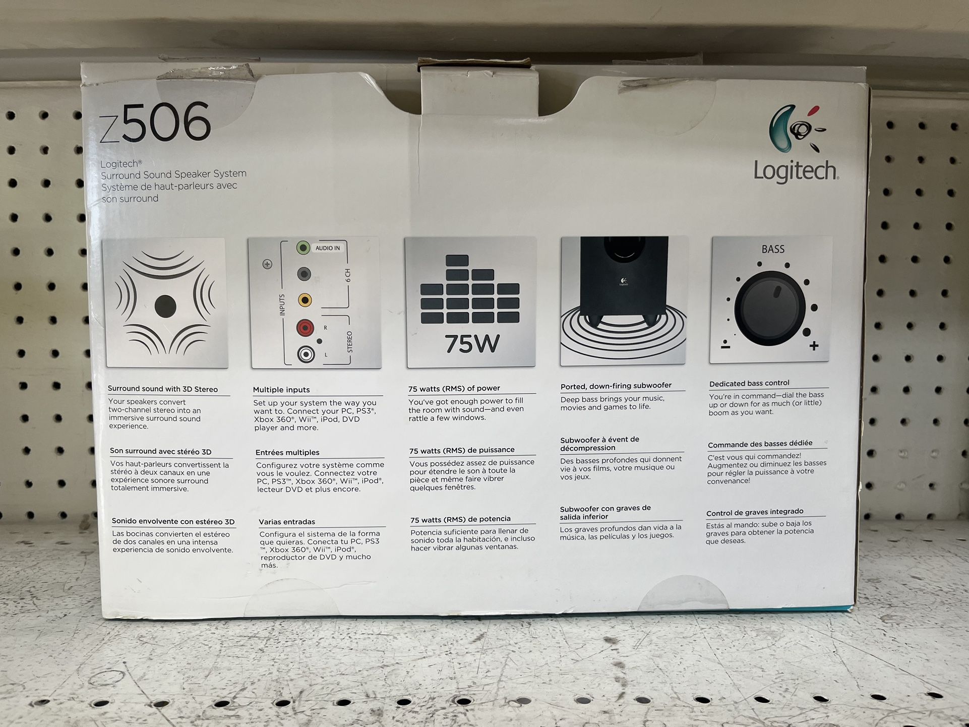 Logitech Z506 Surround Sound Speaker System