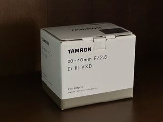Tamron 20-40mm f/2.8 Di III VXD Lens for Sony E