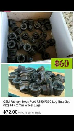 2019 Ford f250 lug nuts