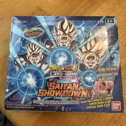 Dragonball Super Card Game Saiyan Showdown Booster Box