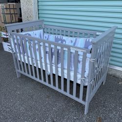 Baby Crib Bed  And Mattress