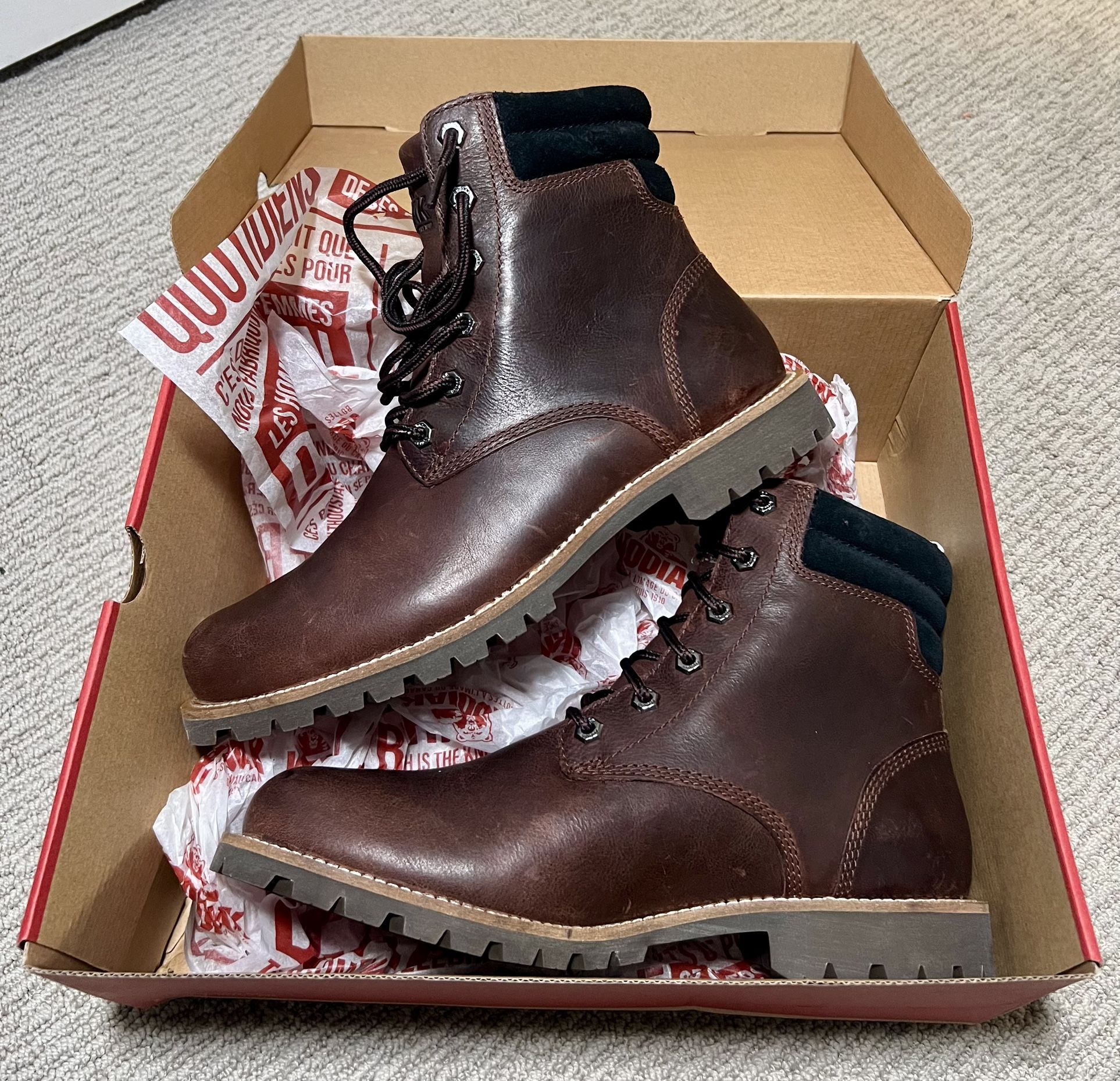 Kodiak Men's Magog Hiking Boot - Cocoa Size 9.5