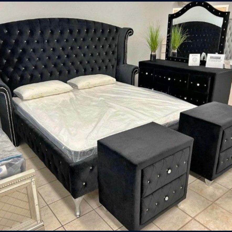 Brand new bed frames/beds in box- Flexible Payment options available $39 down. LOWEST PRICES (Message for details) 