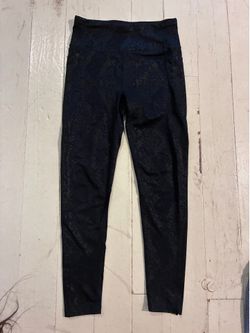 DKNY SPORT High-Waisted Activewear Snakeskin Print Leggings