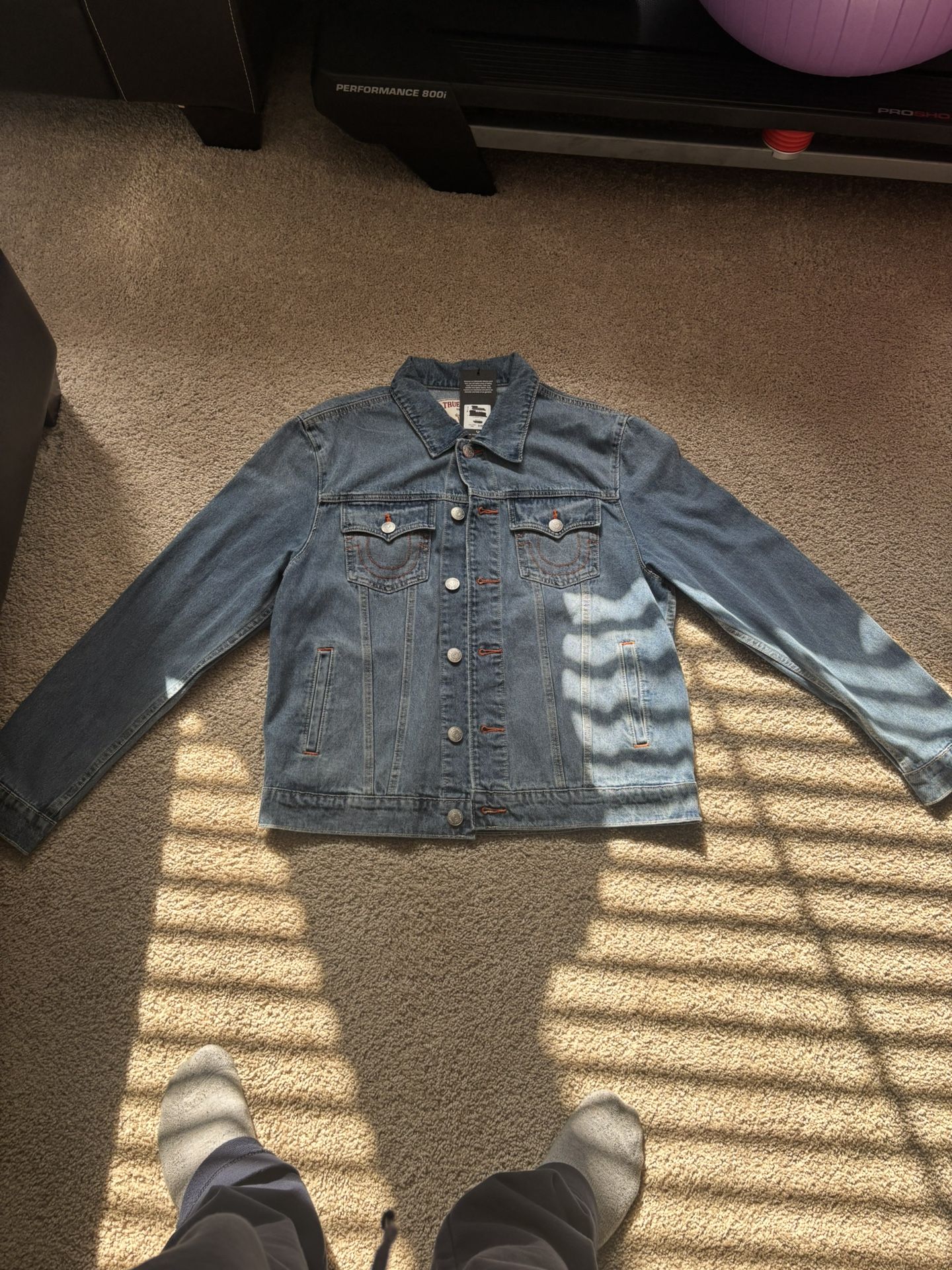 True Religion Jean Jacket Size M