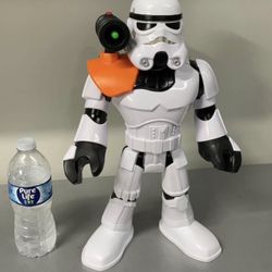 Imaginext Star Wars Stormtrooper XXL Figure 16 Inch Poseable Toy for Kids