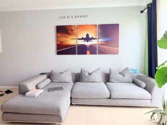Gray Sectional Sofa