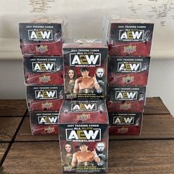 2021 Upper Deck AEW All Elite Wrestling Blaster Box - Factory Sealed
