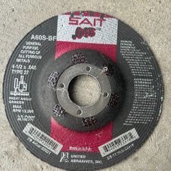 Sait 4 1/2” Cut Off Wheels