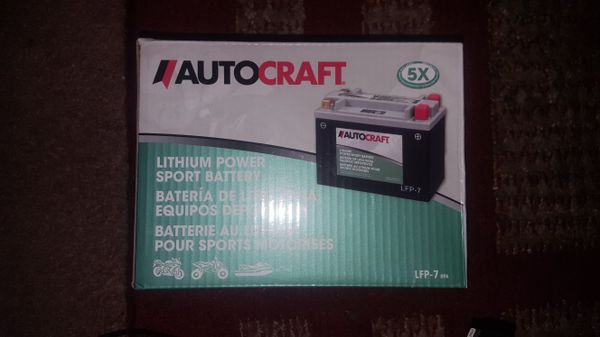 Autocraft Lithium Power Sports Battery "LFP-7" for Sale in St. Louis
