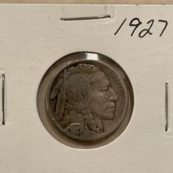 1927 Buffalo Nickel