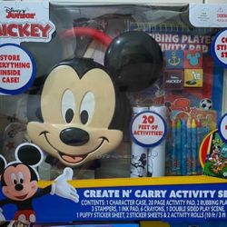 Mickey Create & Carry Activity Set NEW 