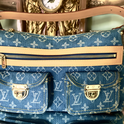 Luis Vuitton Monogram Denim Baggy P.M.