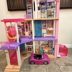 Doll Barbie House with furniture accessories